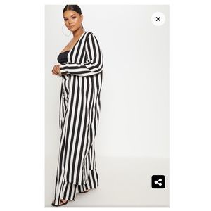 Striped Duster Jacket